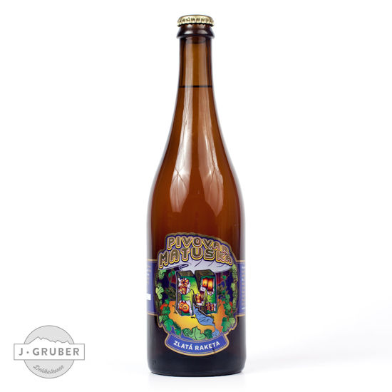 Obrázek Zlatá raketa 17 0,75L Pivovar Matuška