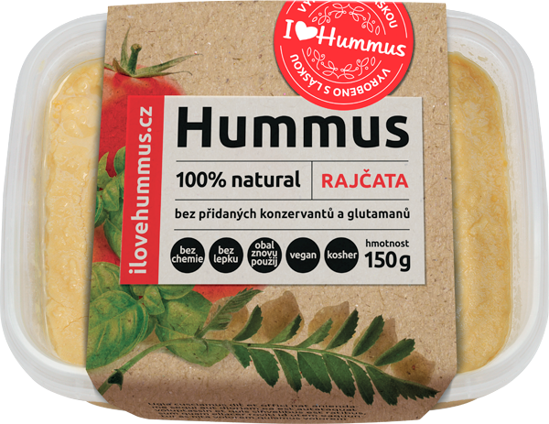 Obrázek Hummus s rajčaty 150g I love hummus