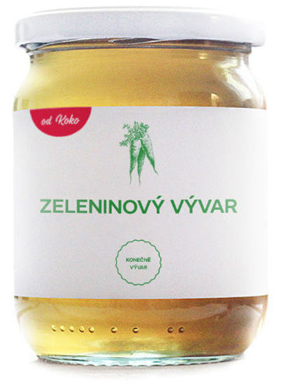 Obrázek Zeleninový vývar  450ml  Konečně vývar