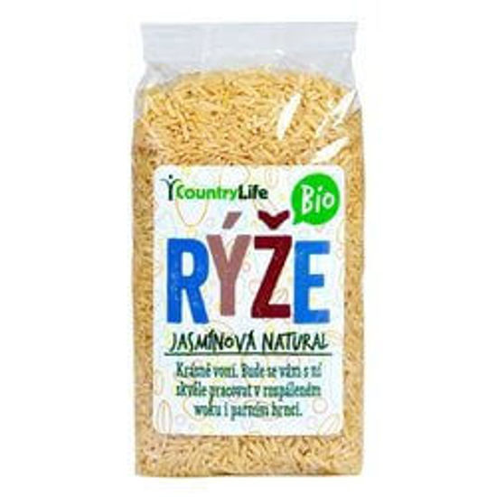 Obrázek Rýže jasmínová natural BIO 500g County life