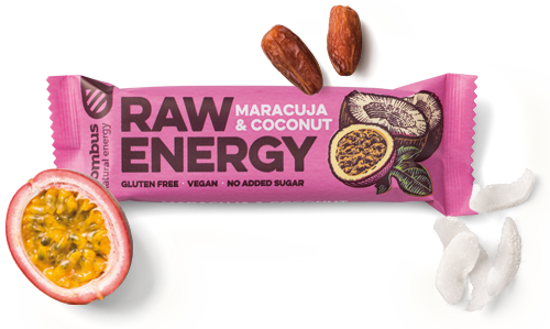 Obrázek Raw energy maracuja + kokos 50g