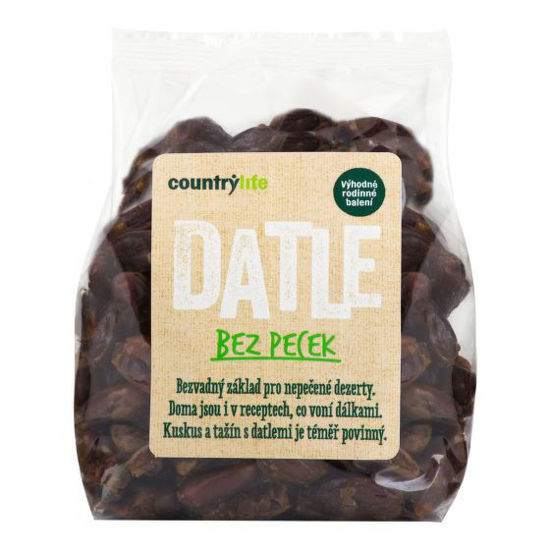 Obrázek Datle bez pecek 500g Country life