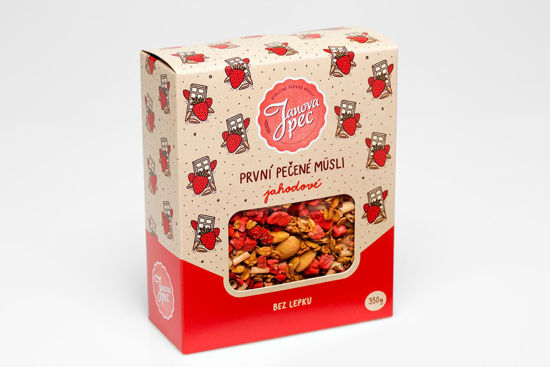 Obrázek Musli jahodové 400g Janova Pec