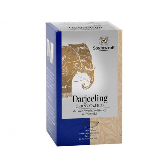 Obrázek Černý čaj Darjeeling BIO porcovaný čaj 27g SONNENTOR