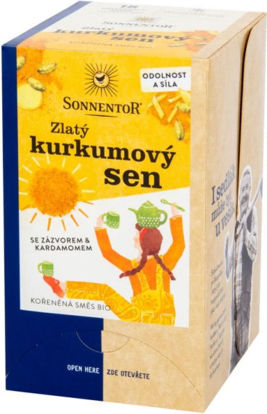 Obrázek Zlatý kurkumový sen Sonnentor 36g