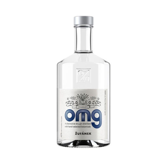 Obrázek OMG Gin 45% 0,5l Žufánek