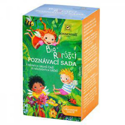 Obrázek Raráškova poznávací sada BIO porcovaný čaj 31g Sonnentor