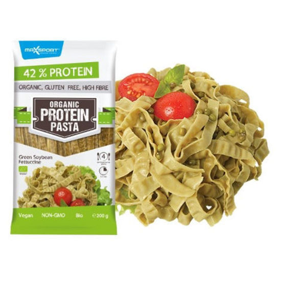 Obrázek Organic protein pasta zelená sója Fettuccine 200g