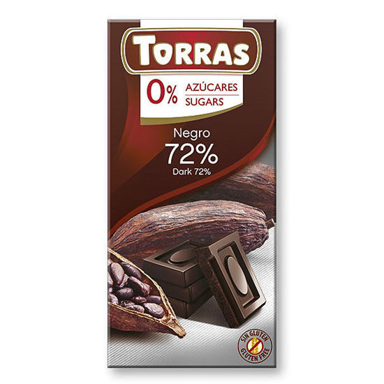 Obrázek Čokoláda 72% 75g Torras