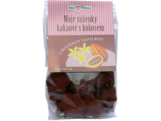 Obrázek Moje sušenky kakao s kokosem 130g BioNebio