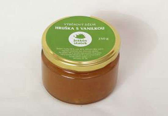 Obrázek Hruška s vanilkou džem 250g Ježkův statek