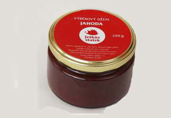 Obrázek Jahodový džem 250g Ježkův statek
