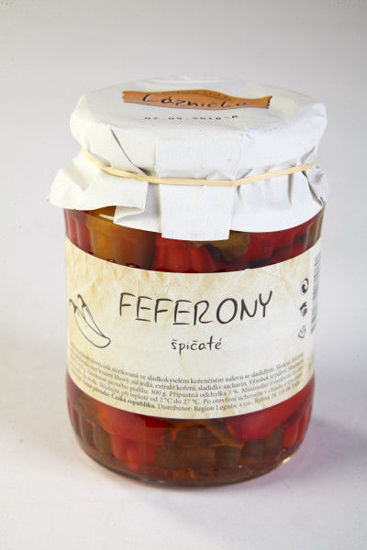 Obrázek Feferony 610g Láznička