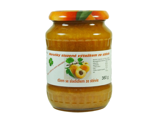 Obrázek Džem Meruňky se stevií 360g Zdravý Věk