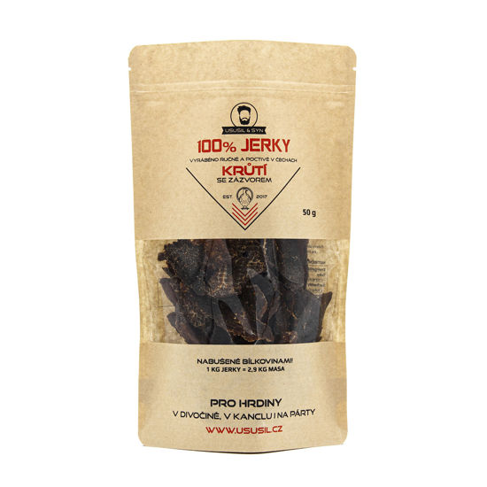 Obrázek Jerky Krůtí s pomerančem 150g Usušil a Syn