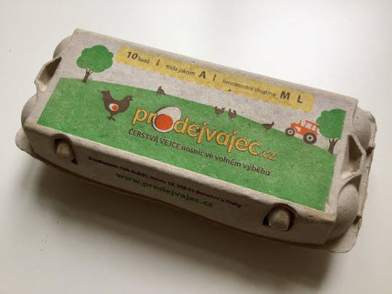 Obrázek Kubát Vejce z volného chovu, velikost L