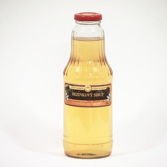 Obrázek Bezinkový sirup 700ml Banovský Mlýn