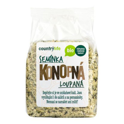 Obrázek Konopná semínka 250g BIO Country Life