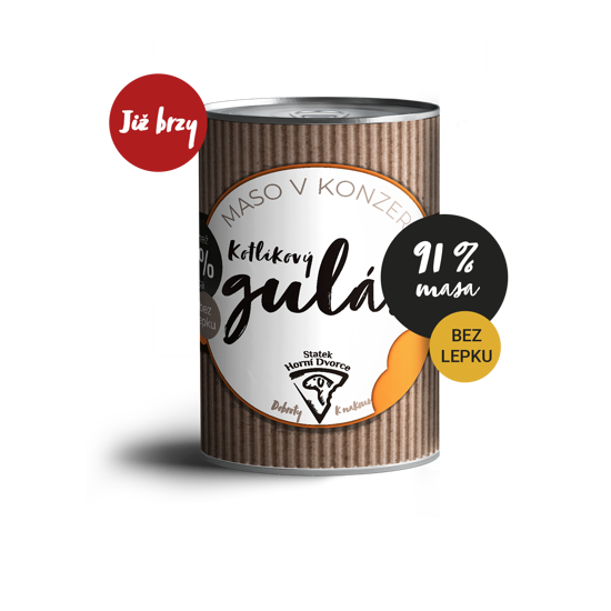 Obrázek Kotlíkový guláš 350g Horní Dvorce