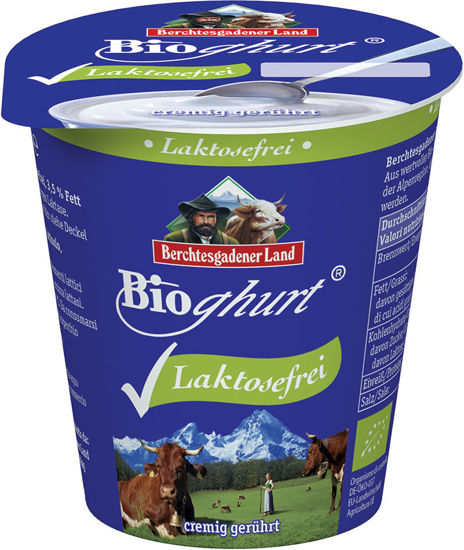 Obrázek BIO Jogurt bílý bez laktózy 150g Bionebio