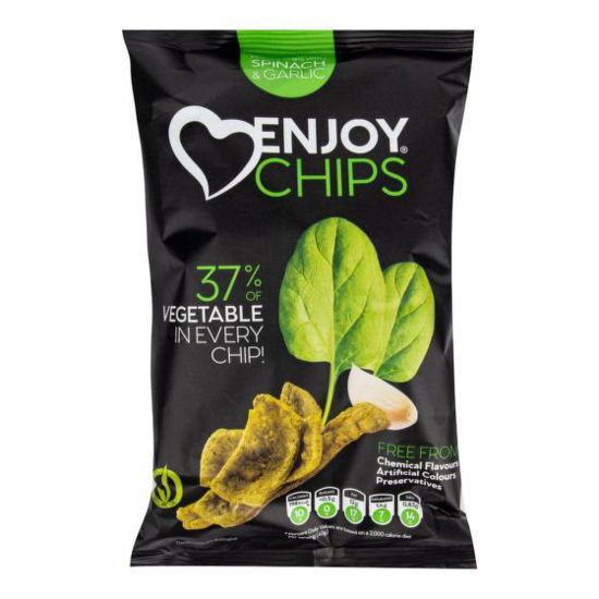 Obrázek Enjoy chips Smažený špenát 40g
