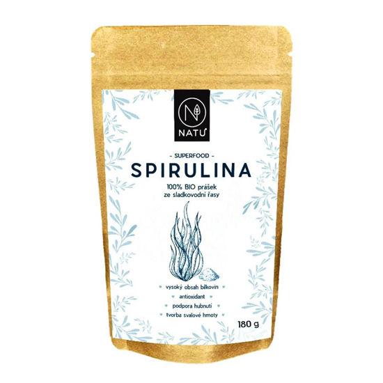 Obrázek Spirulina BIO prášek 180g Natu