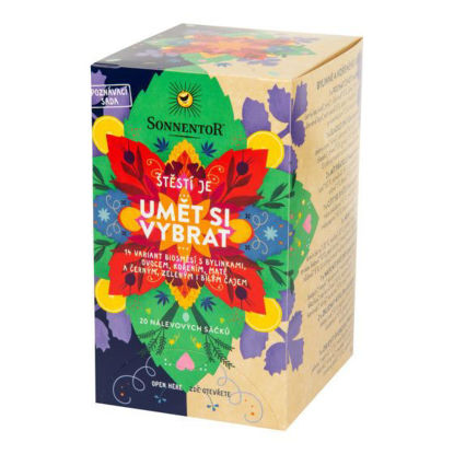 Obrázek Štěstí je umět si vybrat Bio 32,1g Sonnentor