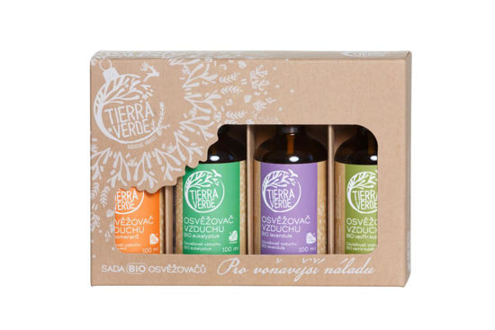Obrázek Sada BIO osvěžovačů - Pro voňavější náladu 4ks Tierra Verde