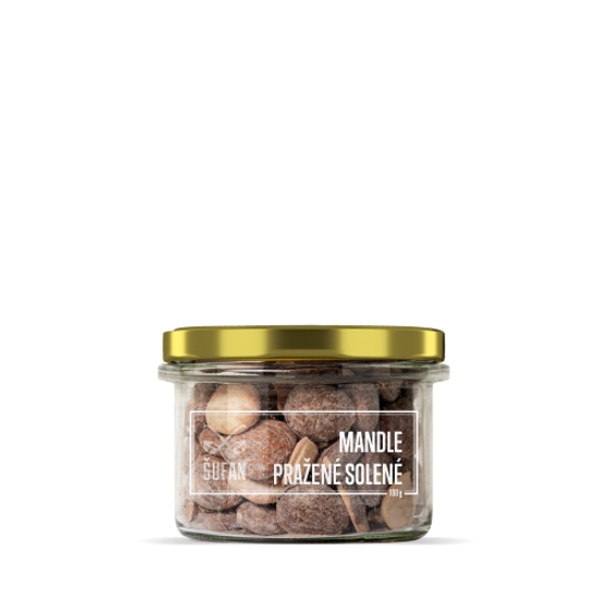 Obrázek Mandle pražené solené 100g Šufan