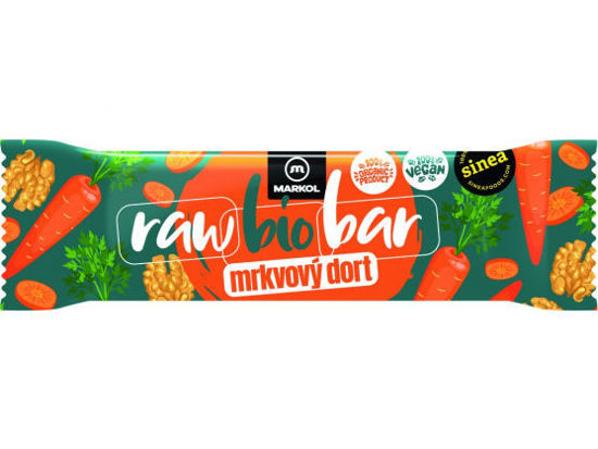 Obrázek Mrkvový dort Raw tyčinka 40g Sinea