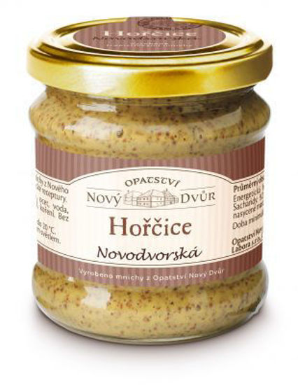 Obrázek Hořčice Novodvorská 195g Nový Dvůr
