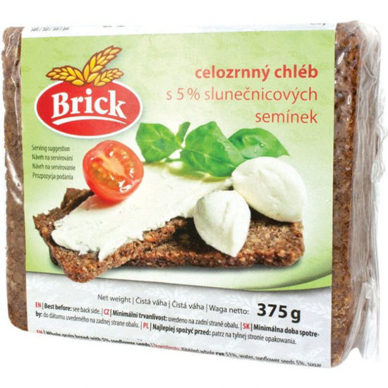 Obrázek Celozrnný chléb slunečnicový 375g Brick