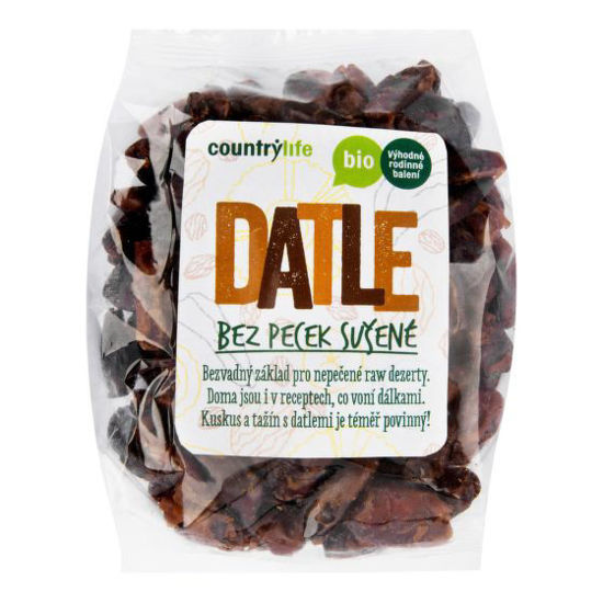 Obrázek Datle sušené bez pecek 250g Bio Country life