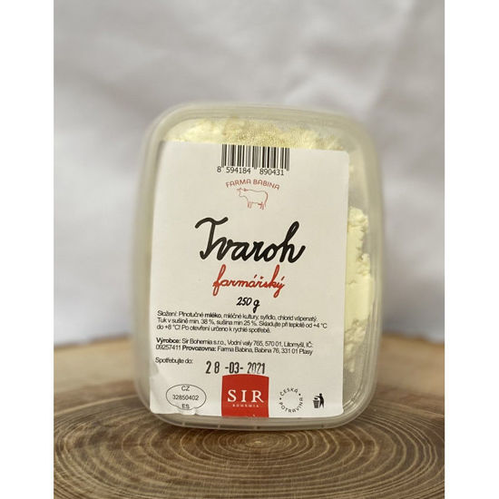 Obrázek Tvaroh farmářský 250g Farma Babina