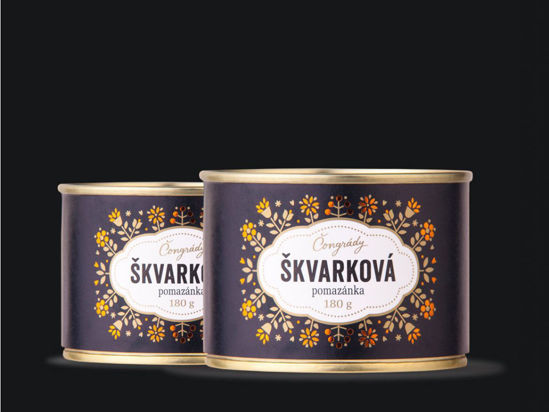 Obrázek Škvarková pomazánka Čongrády 180g