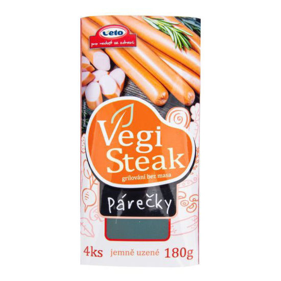 Obrázek Vegi steak párečky 180g Veto Eco