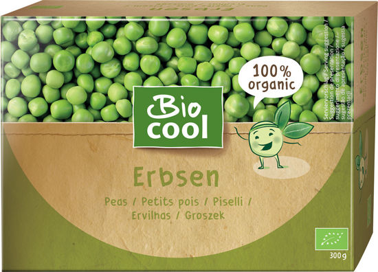 Obrázek Bio hrášek mražený 300g BioCool