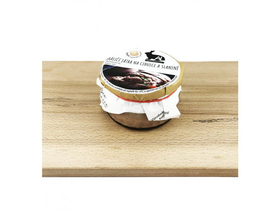 Obrázek Králičí játra na cibulce 120g