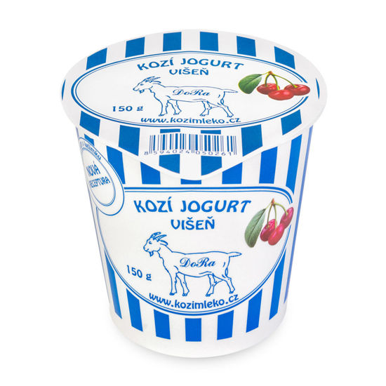 Obrázek Kozí jogurt višeň 150g  Dora