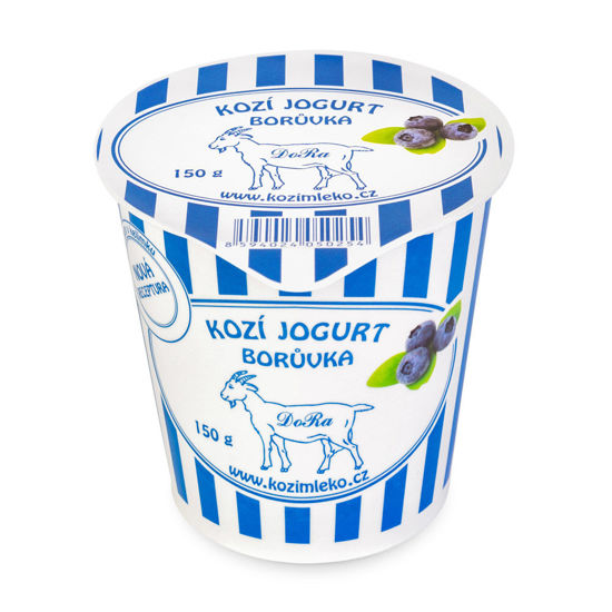 Obrázek Kozí jogurt borůvka 150g  Dora