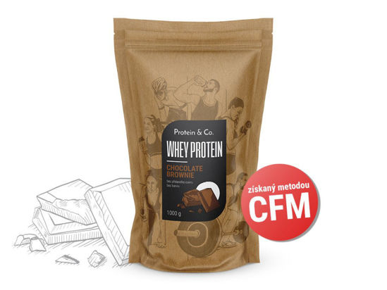 Obrázek CFM Whey protein Chocolate 1kg Protein a Co.