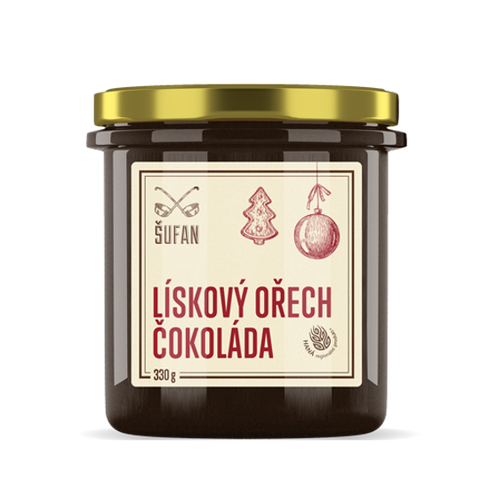 Obrázek Lískový ořech-čokoláda 330g Šufan