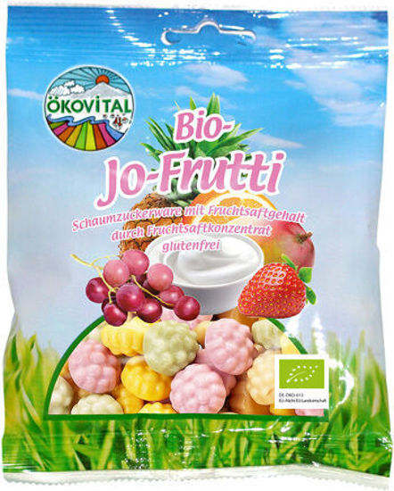 Obrázek Pěnové bonbony Jo-Frutti Okovital 80g