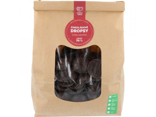 Obrázek Sweet Fiber Chocotopia  dropsy hořké 1 kg