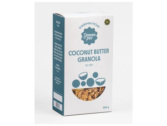Obrázek BIO Coconut butter granola 300g Janova Pec