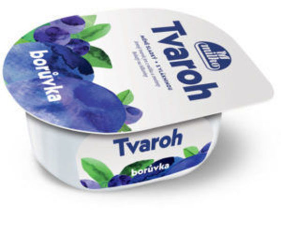 Obrázek Milko tvaroh s vlákninou borůvka 140g Milko
