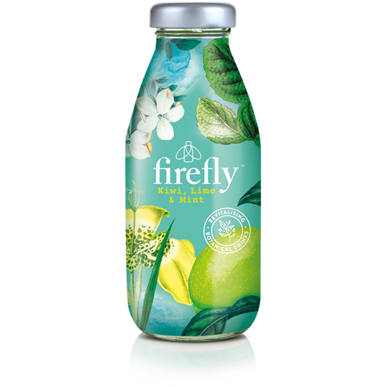 Obrázek Kiwi a limetka 330ml Firefly Drinks