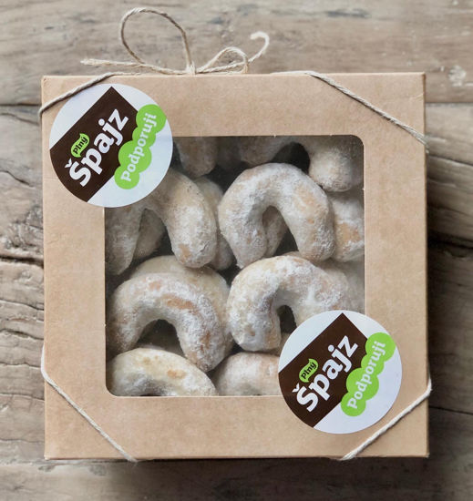 Obrázek Vanilkové rohlíčky 250g Plný Špajz