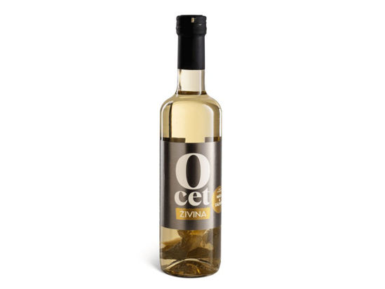 Obrázek Ocet ochucený Máta/Zázvor 500ml Živina