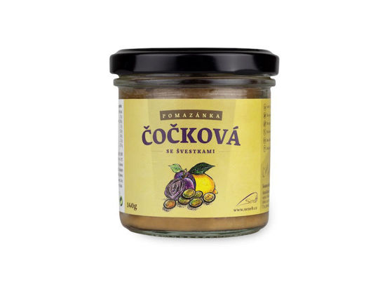 Obrázek Čočková pomazánka se švestkami 140g Seneb